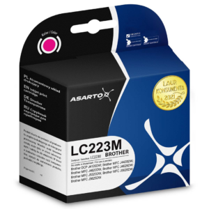 Tusz Asarto do Brother LC223M | LC223M | 600 str. | magenta sklep