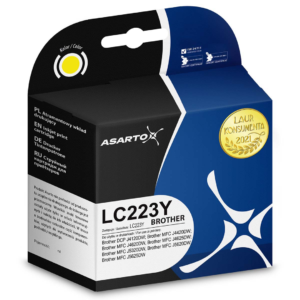 Tusz Asarto do Brother LC223Y | LC223Y | 600 str. | yellow sklep