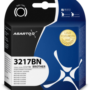 Tusz Asarto do Brother 3217BN | LC3217BK | 550 str. | black sklep