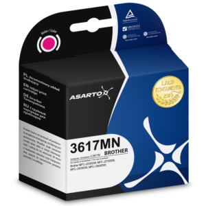 Tusz Asarto do Brother 3617MN | LC3617M | 550 str. | magenta sklep