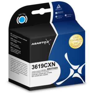 Tusz Asarto do Brother 3619CXN | LC3619XLC | 1500 str. | cyan sklep