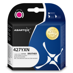 Tusz Asarto do Brother 427MXN | LC427XLM | 5000 str. | magenta sklep