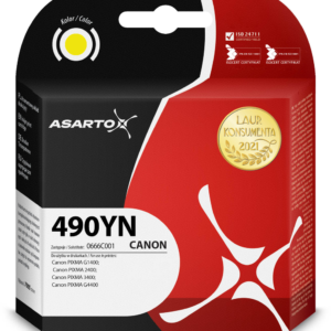 Tusz Asarto do Canon 490YN | 0666C001 | 70ml | yellow sklep