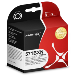 Tusz Asarto do Canon 571BXN | 0385C001 | 4425 str. | black foto sklep