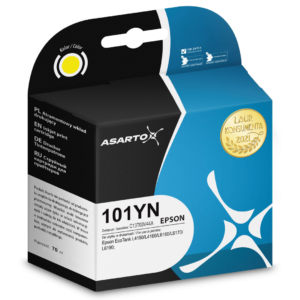 Tusz Asarto do Epson 101YN | C13T03V44A | 70 ml | yellow sklep