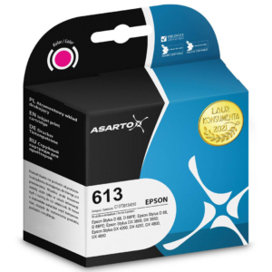 EOL Tusz Asarto do Epson 613 | C13T06134010 | 400 str. | magenta sklep