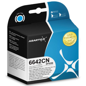 Tusz Asarto do Epson 6642CN | C13T66424A | 6500 str. | cyan sklep