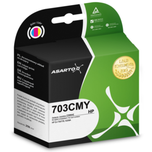 Tusz Asarto do HP 703CMY | CD888AE | 250 str. | color sklep