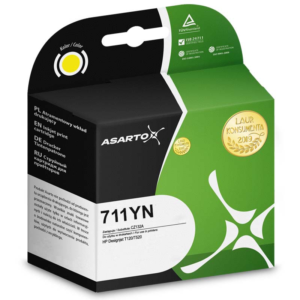 Tusz Asarto do HP 711YN | CZ132A | 29 ml | yellow sklep