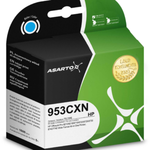 Tusz Asarto do HP 953CXN | F6U16AE | 1600 str. | cyan sklep