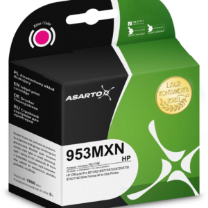 Tusz Asarto do HP 953MXN | F6U17AE | 1600 str. | magenta sklep