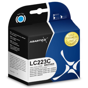 Tusz Asarto do Brother LC223C | LC223C | 600 str. | cyan sklep