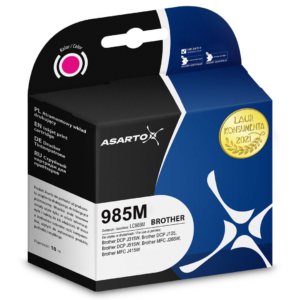 Tusz Asarto do Brother 985M | LC985M | 850 str. | magenta sklep